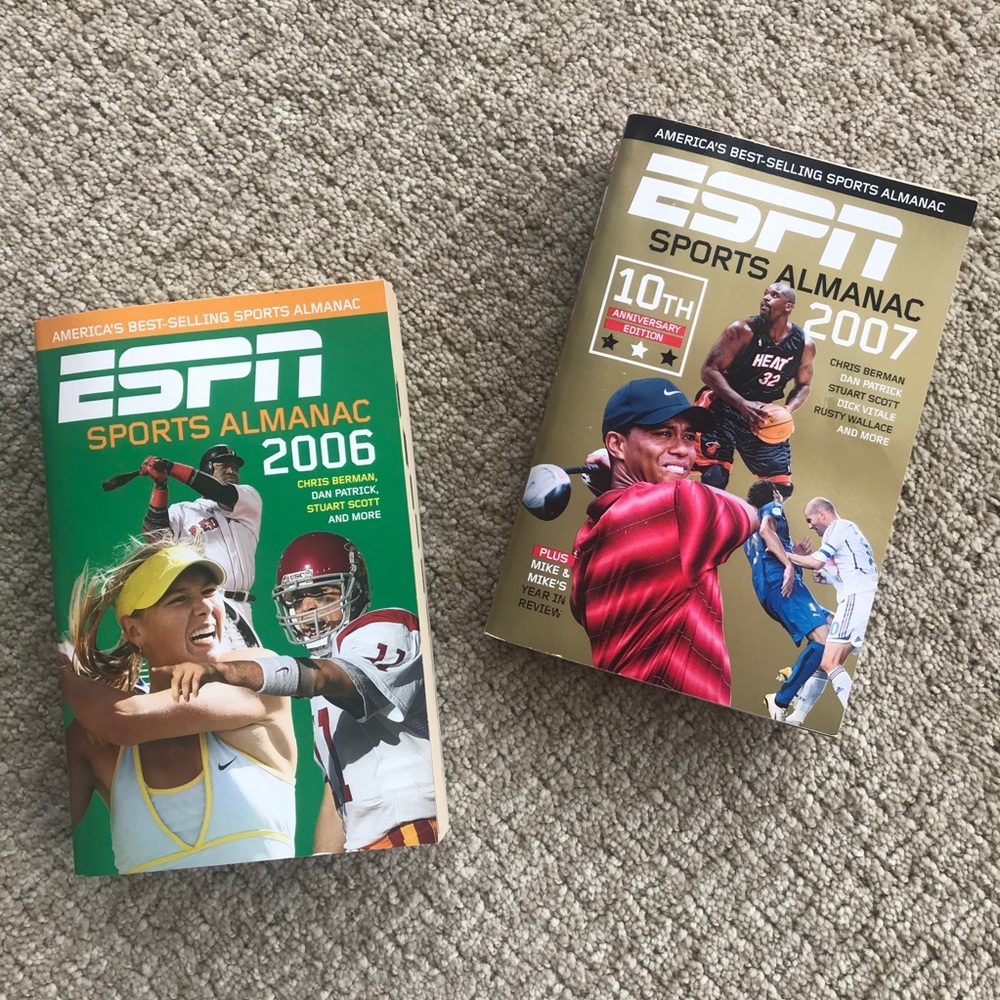 ESPN Sports Almanacs 2006 & 2007